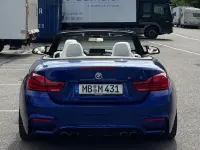 Gebraucht BMW M4 Cabriolet Performance 431 PS (317 kW) 2018 Blau Cabrio