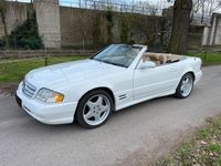 Gebraucht Mercedes SL500 AMG 306 PS (225 kW) 2001 Weiß Cabrio