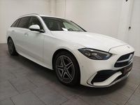 Gebraucht Mercedes C220 AMG line 197 PS (144 kW) 2024 Weiß Kombi