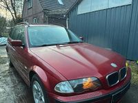 Gebraucht BMW 320 136 PS (100 kW) 2001 Rot Kombi