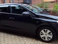 Używany Renault Mégane Life 101 KM (74 kW) 2017 Czarny Sedan/Limuzyna