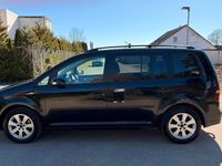 Gebraucht VW Touran 102 PS (75 kW) 2008 Schwarz Van / Kleinbus