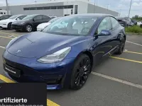 Occasion Tesla Model 3 Performance 377 kW (513 PK) 2022 Blauw Sedan