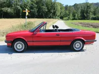 Gebraucht BMW 320 Cabriolet 129 PS (94 kW) 1988 Rot Cabrio
