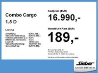 gebraucht Opel Combo Cargo 1.5 D Edition ***Navigation***