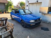 Gebraucht VW Golf Cabriolet Classicline 90 PS (66 kW) 1999 Blau Cabrio