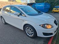 Gebraucht Seat Leon Style 105 PS (77 kW) 2009 Weiß Kleinwagen