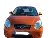 Gebraucht Kia Picanto Start 65 PS (47 kW) 2009 Orange Kleinwagen