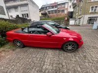 Gebraucht BMW 318 Cabriolet Sport Line 143 PS (105 kW) 2005 Rot Cabrio