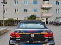 Gebraucht VW Golf Cabriolet 105 PS (77 kW) 2012 Schwarz Cabrio