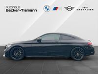 Gebraucht Mercedes C400 AMG line 333 PS (244 kW) 2018 Obsidian blackmetallic Coupé