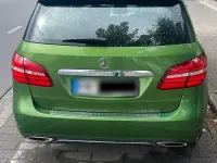 Gebraucht Mercedes B200 156 PS (114 kW) 2017 Grün Van / Kleinbus