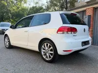 Gebraucht VW Golf VI Trendline 80 PS (58 kW) 2010 Weiß Kleinwagen