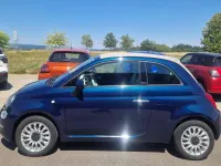 Gebraucht Fiat 500 Lounge 69 PS (50 kW) 2018 Colore esterno dipinto di blue Cabrio