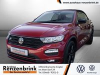 Gebraucht VW T-Roc Cabriolet R-line 150 PS (110 kW) 2021 Kings red metallic (metallic) Cabrio
