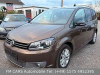 Gebraucht VW Touran Style 140 PS (102 kW) 2012 Braun Van / Kleinbus