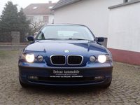 Gebraucht BMW 316 Compact Advantage 116 PS (85 kW) 2003 Blau Kleinwagen