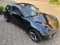 Gebraucht Smart Roadster 82 PS (60 kW) 2003 Schwarz Cabrio