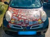 Gebraucht Nissan Micra 68 PS (50 kW) 2008 Schwarz Kleinwagen