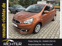 Second-hand Mitsubishi Space Star 71 CP (52 kW) 2017 Portocaliu Hatchback