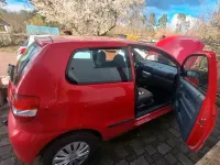 Gebraucht VW Fox 90 PS (66 kW) 2005 Rot Kleinwagen