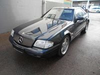 Gebraucht Mercedes SL320 AMG 224 PS (164 kW) 1999 Smaragdschwarzmwetallic Cabrio