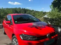 Gebraucht VW Polo Comfortline 75 PS (55 kW) 2017 Rot Kleinwagen