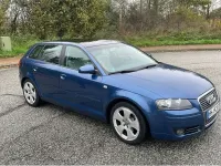 Gebraucht Audi A3 S-Line 105 PS (77 kW) 2007 Blau Kleinwagen