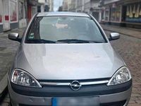 Gebraucht Opel Corsa 75 PS (55 kW) 2003 Silber Kleinwagen