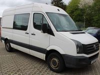 gebraucht VW Crafter Doppelkabine L2H2 Hochdach 2,0TDI/6xSITZER