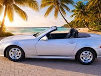 Second-hand Mercedes SLK200 163 CP (119 kW) 2003 Argintiu Cabrio