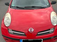 Gebraucht Nissan Micra 65 PS (47 kW) 2006 Rot Kleinwagen