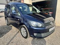 Gebraucht VW Caddy Trendline 86 PS (63 kW) 2012 Night blue metallic (metallic) Van / Kleinbus