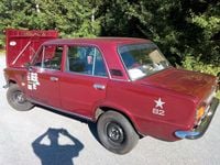 Second-hand Lada 1200 60 CP (44 kW) 1982 Roșu Berlinǎ