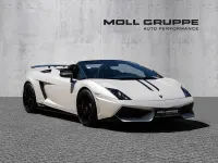 Gebraucht Lamborghini Gallardo 570 PS (419 kW) 2012 Bianco canopus (weiß) Cabrio
