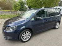 Gebraucht VW Touran Style 105 PS (77 kW) 2012 Blau Van / Kleinbus