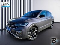 gebraucht VW T-Cross - 1.0 TSI Style LED+AHK+PDC+ACC+RearView Bluetooth Navi Klima Einparkhilfe