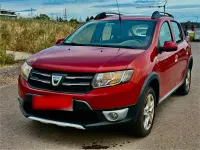 Gebraucht Dacia Sandero Stepway 89 PS (65 kW) 2014 Rot SUV