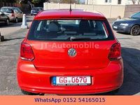 Gebraucht VW Polo Trendline 90 PS (66 kW) 2011 Orange Kleinwagen