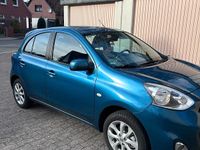 Gebraucht Nissan Micra 80 PS (58 kW) 2015 Blau Kleinwagen