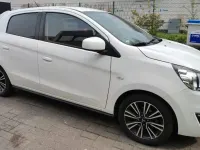 Gebraucht Mitsubishi Space Star 80 PS (58 kW) 2018 Weiß Kleinwagen
