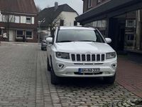Gebraucht Jeep Compass Limited 156 PS (114 kW) 2013 Weiß SUV