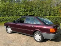 Käytetty Audi 80 70 HP (51 kW) 1990 Punainen Sedan