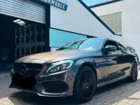 Gebraucht Mercedes C200 AMG line 184 PS (135 kW) 2016 Braun Coupé