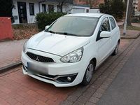 Gebraucht Mitsubishi Space Star 80 PS (58 kW) 2016 Weiß Kleinwagen