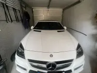 Gebraucht Mercedes SLK200 184 PS (135 kW) 2014 Weiß Cabrio