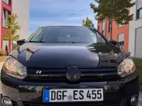 Gebraucht VW Golf VI 102 PS (75 kW) 2010 Schwarz Kleinwagen