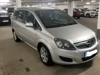 Gebraucht Opel Zafira Eco 116 PS (85 kW) 2011 Silber Van / Kleinbus