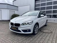 Gebraucht BMW 218 Active Tourer Sport Line 150 PS (110 kW) 2017 Weiß Van / Kleinbus