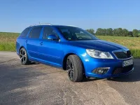 Brugt Skoda Octavia RS 200 HK (147 kW) 2012 Blå Stationcar
